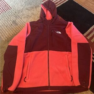 The North Face Pink and Burgundy Jacket